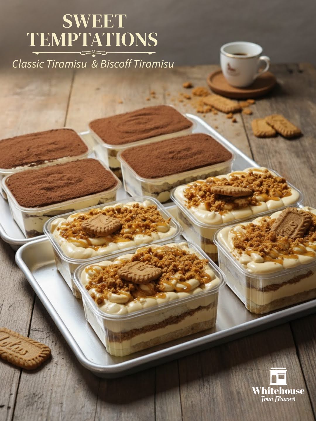 Tiramisu Cake Tubs