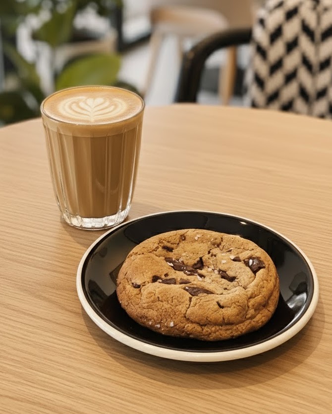 Cortado and Cookie