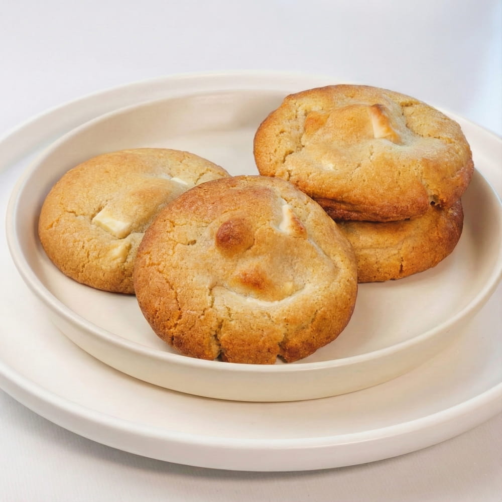 White Chocolate Macadamia Cookies